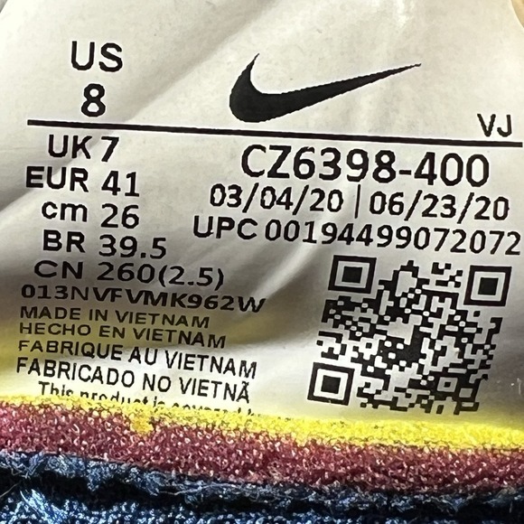 Nike Space Hippie 04 Men's Size 8 Gray Recycled Blue Running Shoes CZ6398-400 - Picture 11 of 11